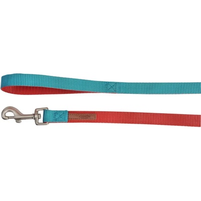 Camon Double Premium Red-Teal повод за куче