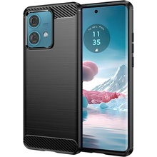 Techsuit Carbon Silicone silikonový Motorola Edge 40 Neo černý