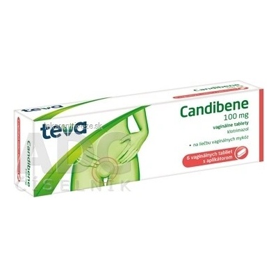 Candibene 100 mg tbl.vag.6 x 100 mg