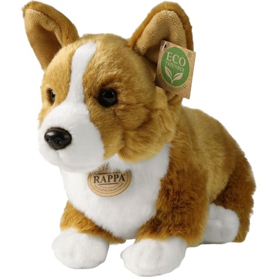 Rappa Плюшена играчка Rappa Еко приятели - Куче Корги, 32 cm (243019)