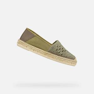 Geox Хаки дамски мокасини Geox Lampedusa Geox | Zelen | ЖЕНИ | 36