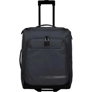 TRAVELITE Сак Travelite Kick off s 44L Wheeled Duffle bag - Black (Dark Antracite)