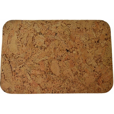 MAT prestieranie obdélník oblé rohy 36x25cm korek 6ks
