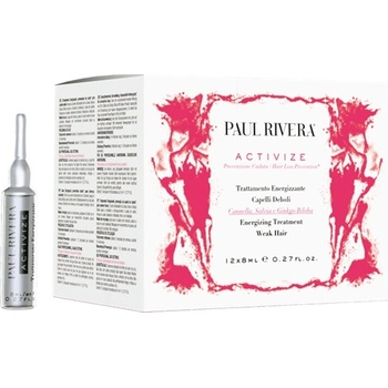 Paul Rivera Activize Енергизиращи ампули против косопад, 12 x 8 ml