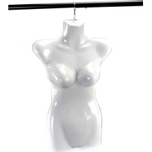 Dámské torzo tělo a boky bílé 8