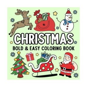 Christmas Bold and Easy Coloring Book | Hue Coloring (2024)