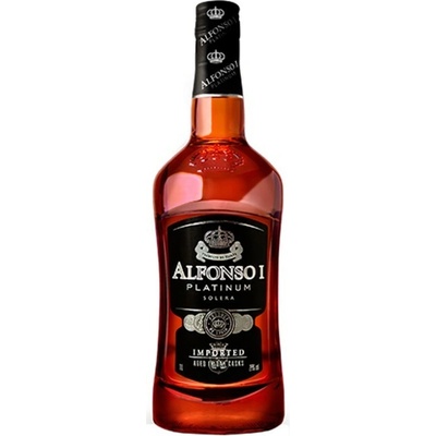Alfonso brandy Platinum 28% 1 l (holá láhev)
