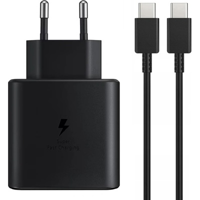 Ep-t4511xbe Зарядно Samsung EP-T4511XBE USB-C Travel Charger 45W, с кабел USB-C, Черен (8806095510002)