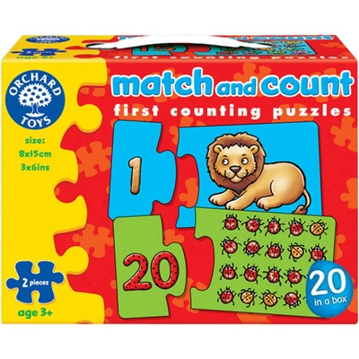 Orchard Toys Počítej a přiřaď obrázek 20 dílků