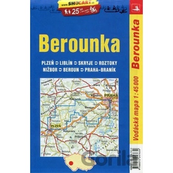 Berounka - vodácká mapa