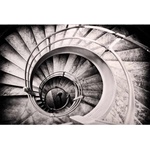 DIMEX ART Флизелинов фототапет 3d спирално стълбище 375 x 250 см