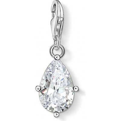 Thomas Sabo přívěsek charm White stone droplet 1848 051 14