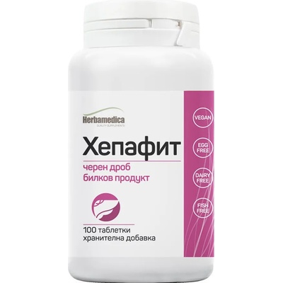 Herbamedica Хепафит, 100 таблетки, Herbamedica