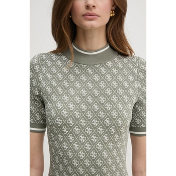 GUESS Рокля Guess в зелено къса с кройка по тялото (W3YK39.Z37K0)