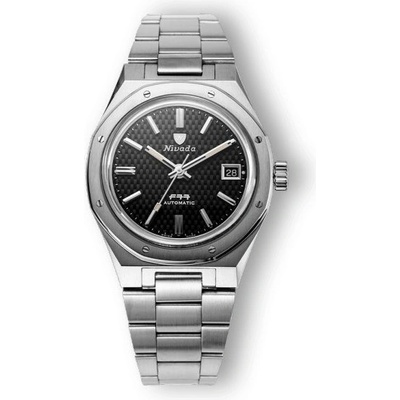 Nivada Grenchen F77 Black Date 69000A77 Bracelet