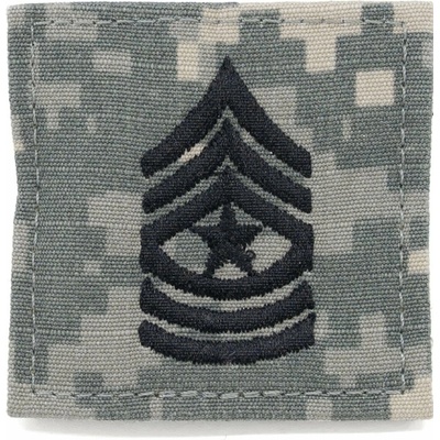 Nášivka hodnosti SERGEANT MAJOR ARMY DIGITAL CAMO