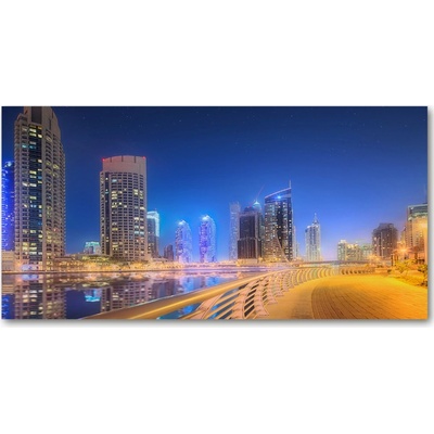 Foto obraz sklo tvrzené dubai 100x50 cm