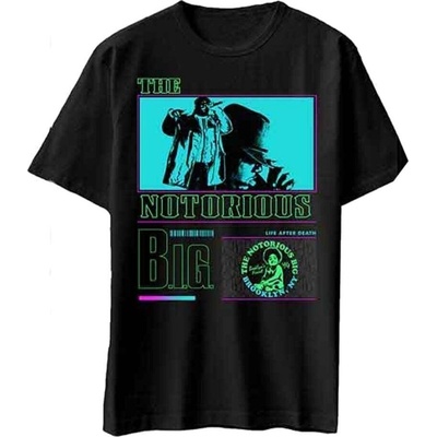 Notorious B. I. G Notorious B. I. G. Life After Death Neon Black XL Риза (BIGTS19MB04)