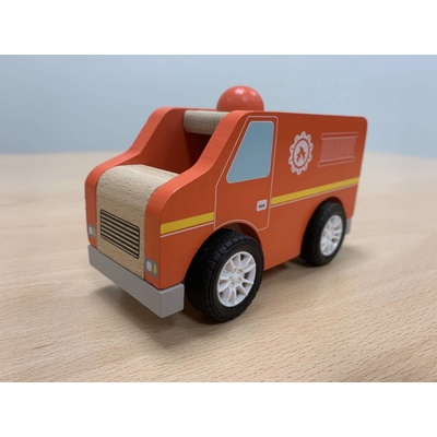 VIGA Dřevěné hasičské auto
