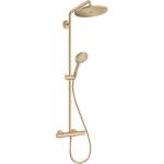 Hansgrohe Croma Select S - Душ система Showerpipe 280 с термостат, четкан бронз 26890140 (26890140)