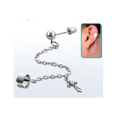 Piercingate náušnice NAU00032 fialová