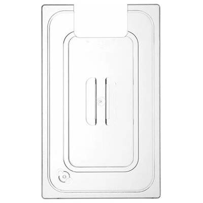 Veko pre polykarbonátové nádoby GN 1/1 s výrezom pre čerpadlo sous vide, priehľadné, 53 x 32,5 cm 864227H