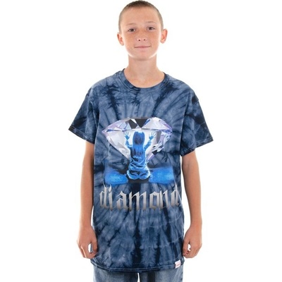 Diamond triko Apparition Tie Dye S/S Blue
