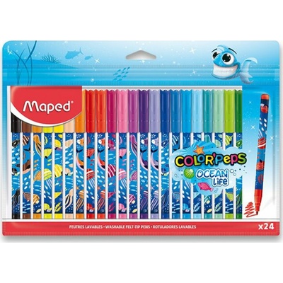 Maped Decorated Ocean Life 24 ks