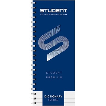 ICO Речник спираловидна тетрадка ICO Student Premium 40 страници 7500107003 (7500107003)