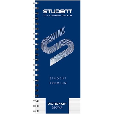 ICO Речник спираловидна тетрадка ICO Student Premium 40 страници 7500107003 (7500107003)
