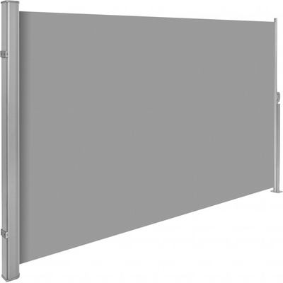 tectake 401530 boční markýza výsuvná s rolovacím mechanismem - 200 x 300 cm,šedá – Zbozi.Blesk.cz