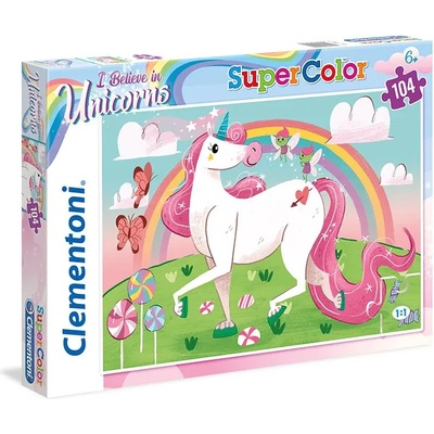 Clementoni Пъзел i believe in unicorns clementoni