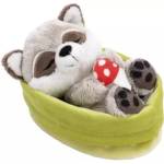 NICI Nici: Плюшено мече, което спи, с гъба, в кошница - 12 см