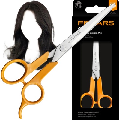 FISKARS CLASSIC Kadeřnické nůžky 17 cm / nerezová ocel (6. generace)