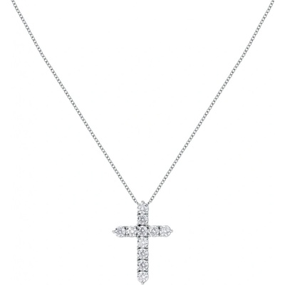 Morellato Stylový stříbrný s křížkem large cross tesori SAIW116