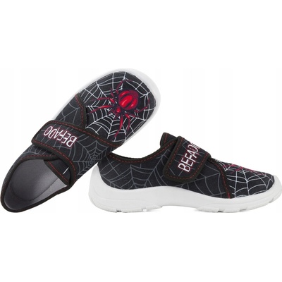 Befado papuče Danny 974x565 na suchý zips mäkká stielka soft-b spider pavúk