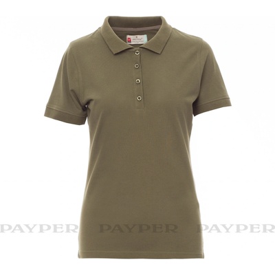 Payper Dámska polokošeľa VENICE LADY zelená army