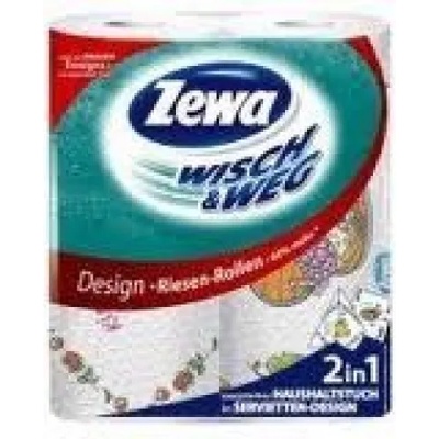 Кухненска ролка Zewa W&W Design 2бр