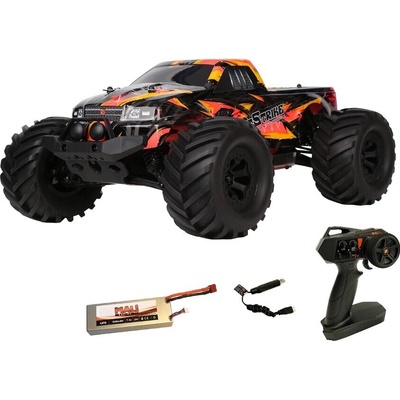 DF-models RC Monster HotStrike Truck 4WD Brushless black RTR 1:10