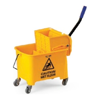 Vybaveniprouklid Úklidový vozík malý žlutý se ždímačem