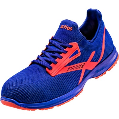 ATLAS RUNNER 45 S1P polobotka neonově modrá