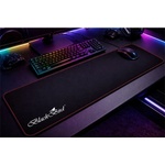 BlackBird подложка за мишка Gamer DeepBlack 70x30 см, дебелина 3 мм, с червен шев по краищата (BH1823)