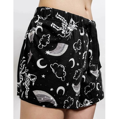 KILLSTAR дамски шорти (пижама) KILLSTAR - Moonbow - Черен - KSRA004186