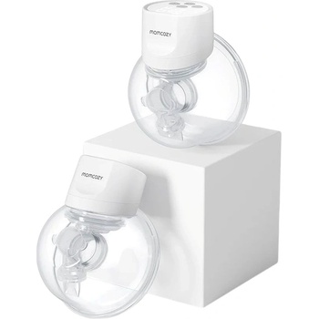 Momcozy Двойна електрическа помпа за кърма Momcozy - S12 Pro, Hands-free, White (BP167-WH00BA-A)