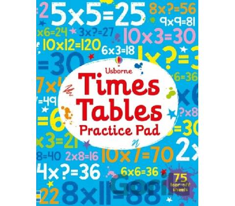 Times Tables Practice Pad