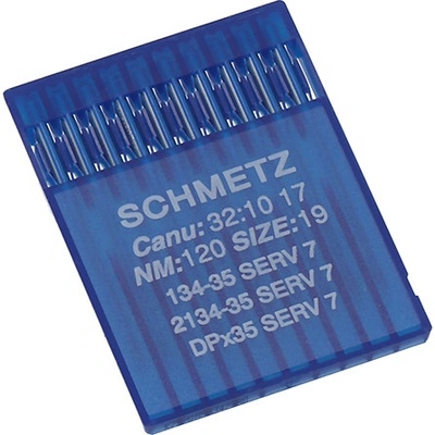 Strojové ihly pre priemyselné šijacie stroje Schmetz 134-35 SERV 7 120