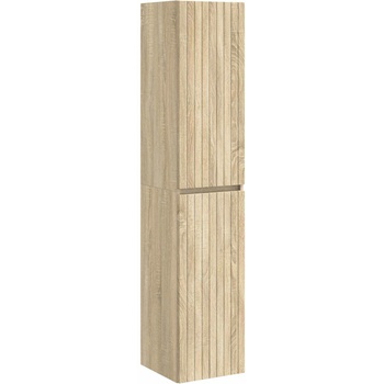 vidaXL Стенно Баня Кабинет Дъб сонома 33 x 34, 5 x 160 см (890644)