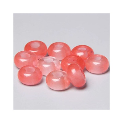 Šperky4U Navlékací korálek Rondelle Watermelone stone RD1010