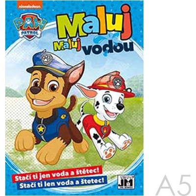 Maľuj, maľuj vodou Tlapková patrola