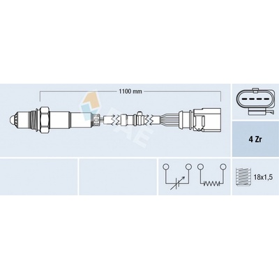 Lambda sonda FAE 77702